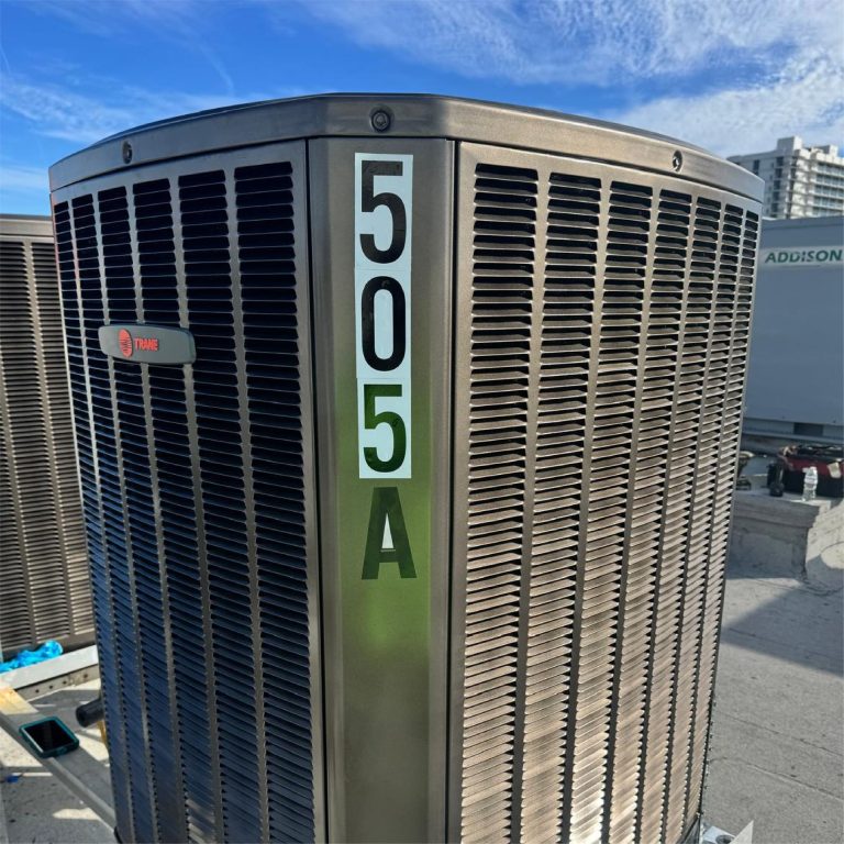 AC blowing warm air repair