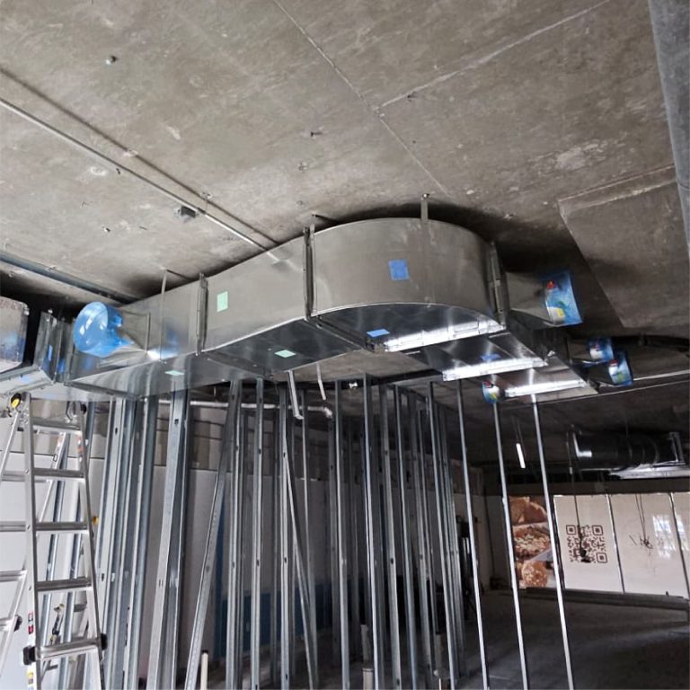HVAC air duct replacement