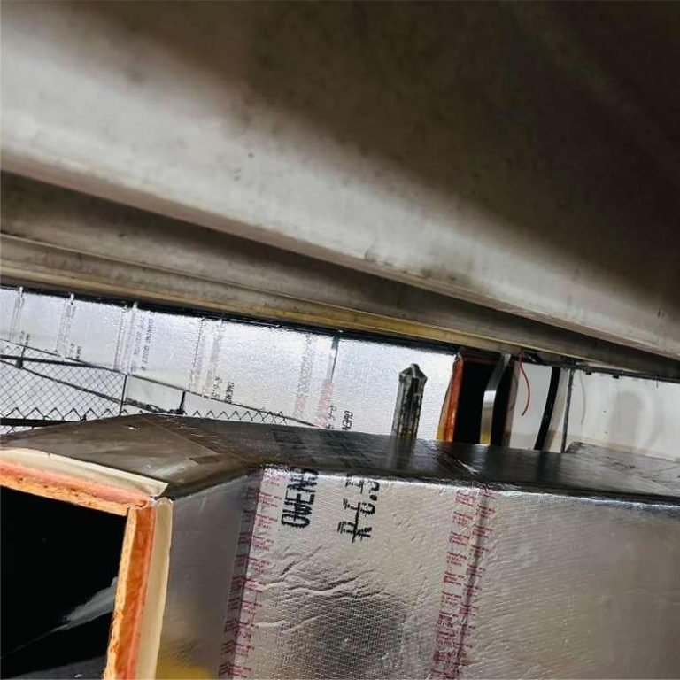 HVAC duct efficiency improvement