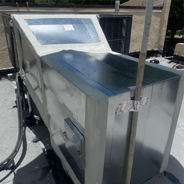 central air duct installation