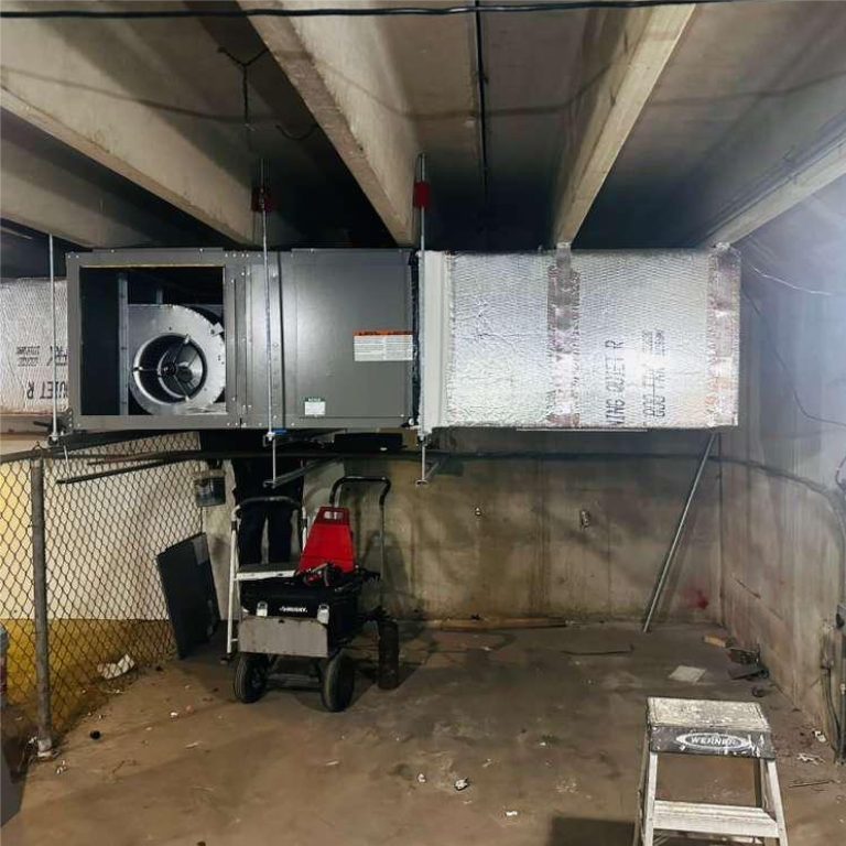 duct insulation installation