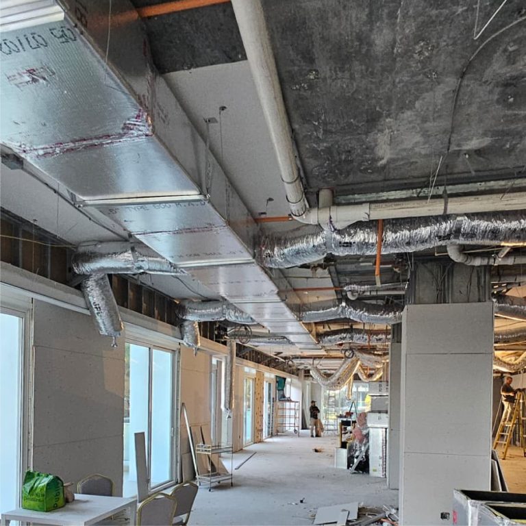 flexible duct installation
